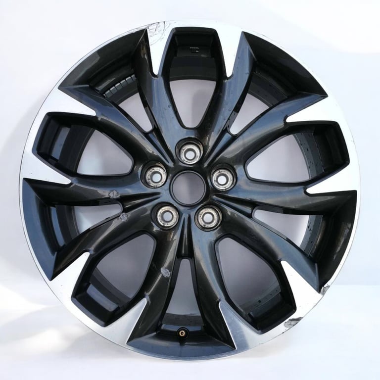 1x Alufelge 19 Zoll 7.0" 5x114.3 50ET Glanz Silber 9965087090 Mazda Cx-5 Mg FEL3179915889vi
