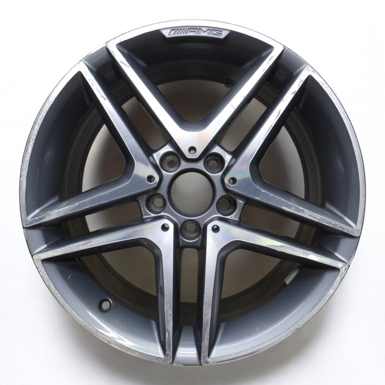 1x Alufelge 18 Zoll 8.0" 5x112 48ET A17664010000 Mercedes-Benz Amg Rim Wheel FEL1530603334oh