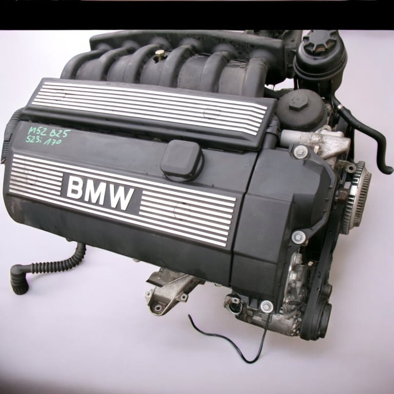 Motor BMW E39 M52B25 2.5 1997 Benzin Engine Komplett
