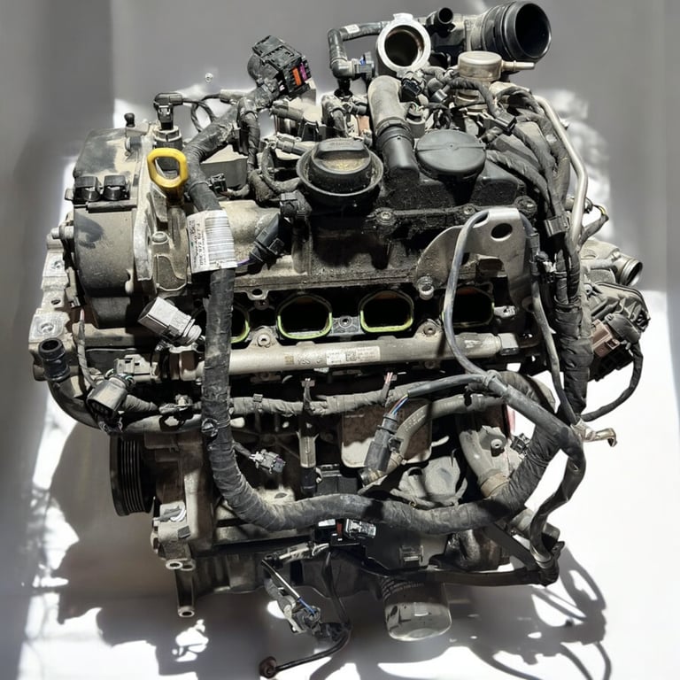 Motor Audi Q2 DAD DPCA 1.5 TSI 150PS 110kW 78TKm 2019 Benzin Engine Komplett