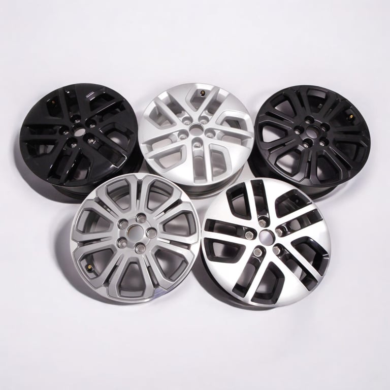 1x Alufelge 17 Zoll 6.0" 5x114.3 50ET MG93459465 Renault Trafic Rim Wheel