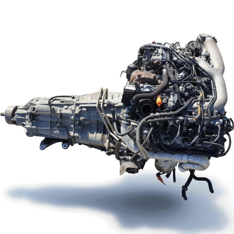 Motor Audi Q5 CCW 3.0 TDI 120TKm Diesel Engine Komplett MOT1071071220fs
