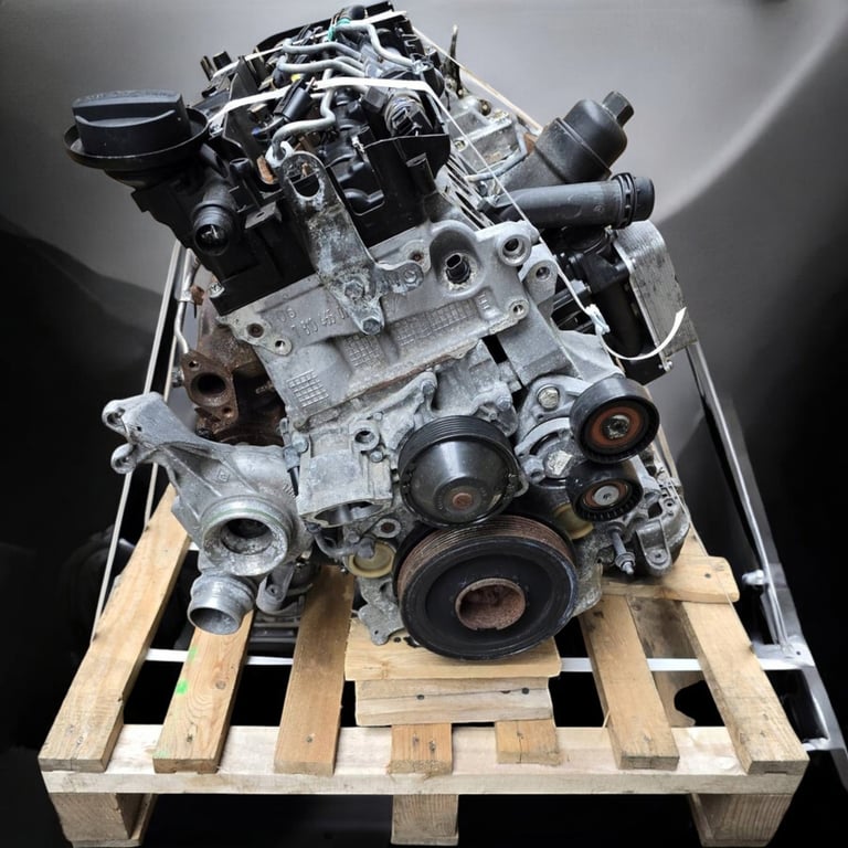 Motor BMW F11 F10 E60 N47D20C 2.0 184PS 128TKm 2011 Diesel Engine Komplett