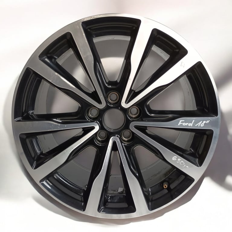 1x Alufelge 18 Zoll 7.5" 5x108 52ET Glanz Silber GJ5C-1007-P1 Ford Rim Wheel FEL6981964956op