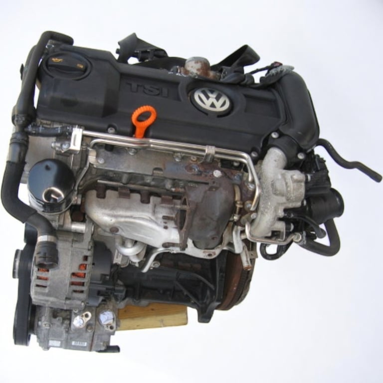 Motor VW Golf VI CAX 1.4 TSI 122PS 90kW Benzin Engine Komplett