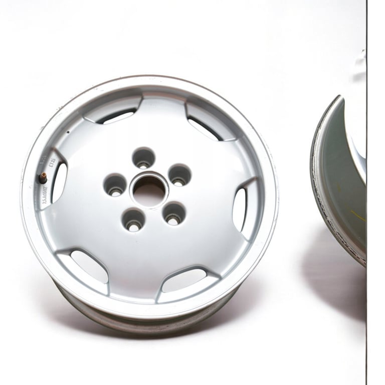 1x Alufelge 15 Zoll 7.5" 5x112 35ET Glanz Silber 441601025H Audi Rim Wheel