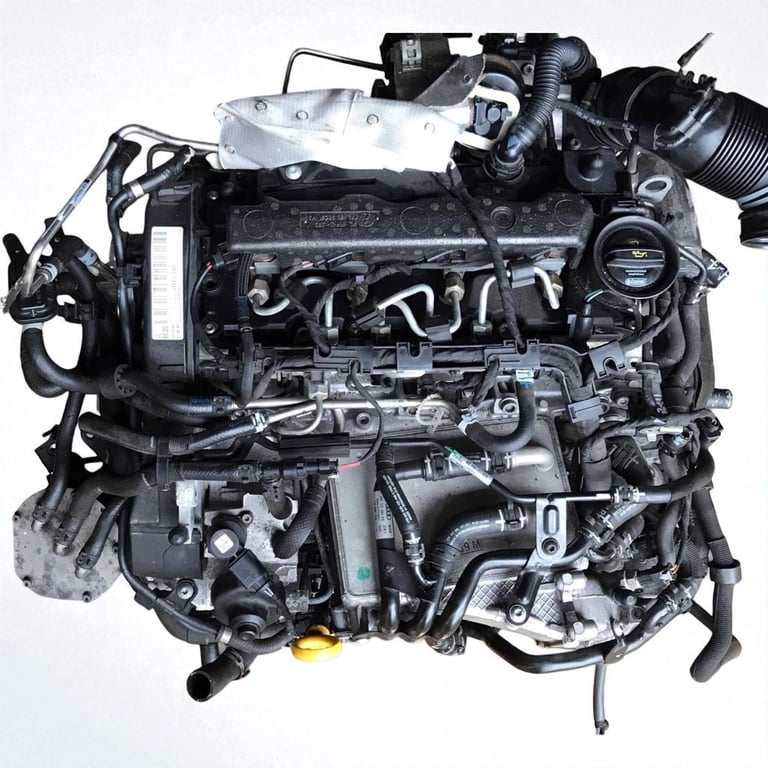 Motor Seat Skoda VW DFLA 2.0 TDI 150PS 110kW 129TKm Diesel Engine Komplett MOT2307770472cs