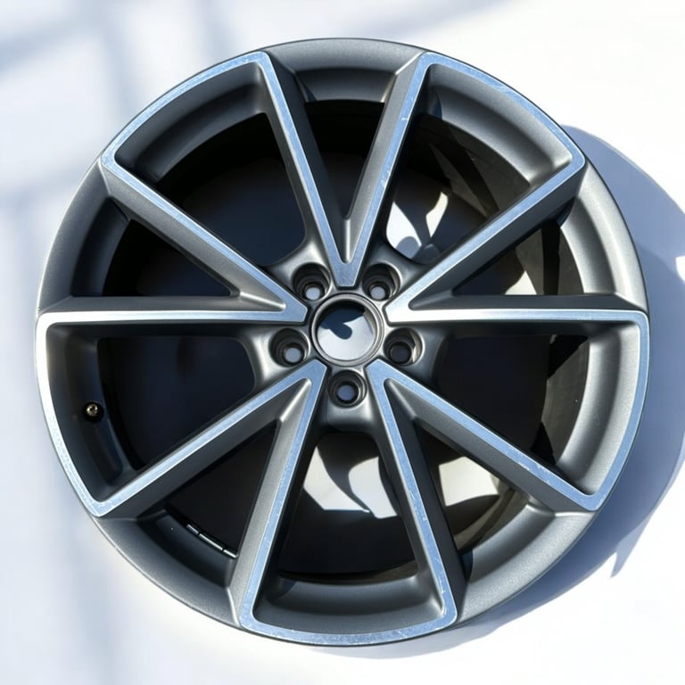 1x Alufelge 20 Zoll 8.5" 5x112 36ET Glanz Grau 8U0601025 Audi Q3 Rim Wheel FEL6475920197we