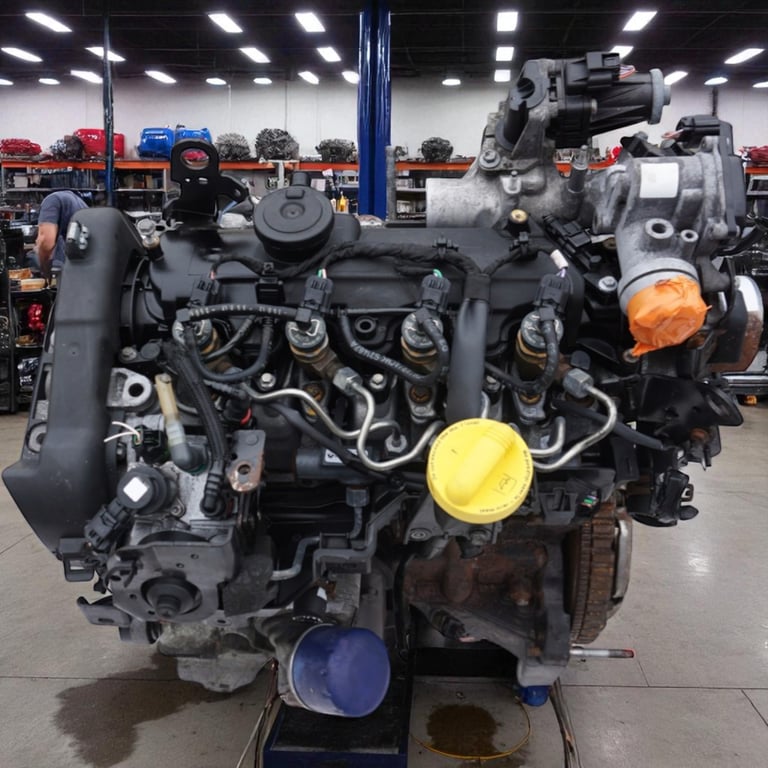 Motor Mercedes-Benz Citan W415 K9K 1.5 CDI 89TKm Diesel Engine Unkomplett