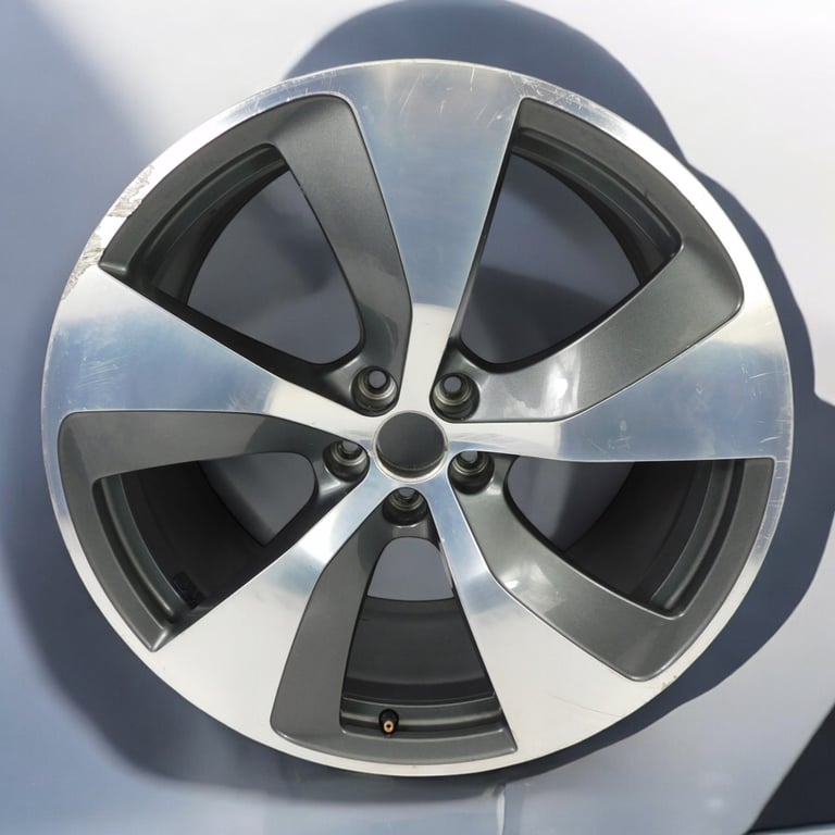 1x Alufelge 21 Zoll 9.5" 5x112 31ET Matt Silber 4M0601025 Audi Q7 Mg Rim Wheel FEL3400133136ml