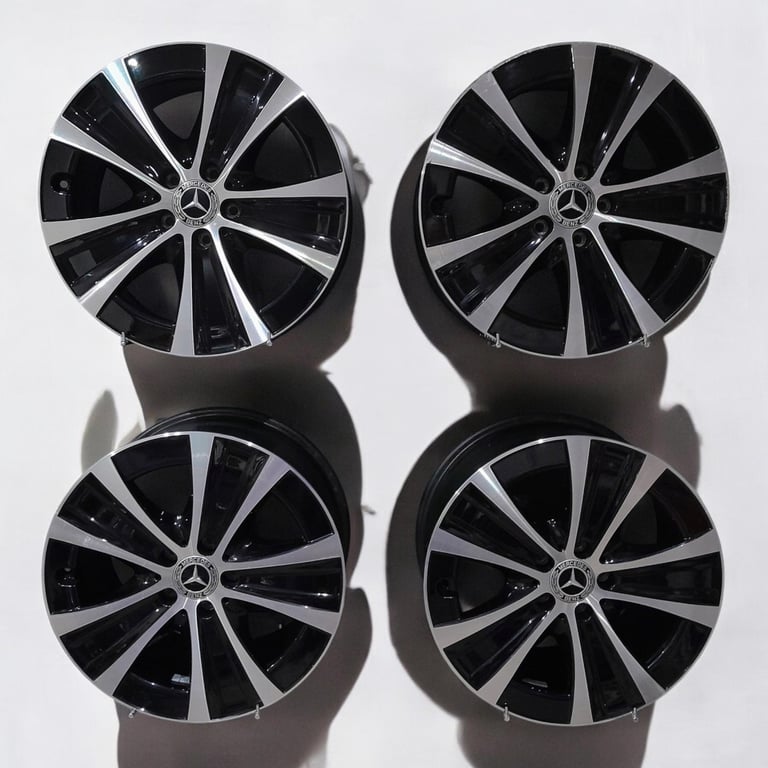 4x Alufelge 18 Zoll 8.0" 5x112 43ET A2134013700 Mercedes-Benz W213 Rim Wheel