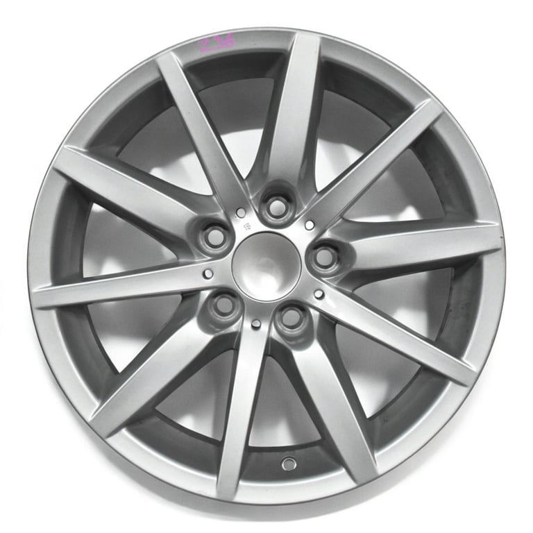 1x Alufelge 17 Zoll 8.0" 5x120 34ET Glanz Silber 6783632 BMW E91 E93 E90 E92 FEL8680420329nz