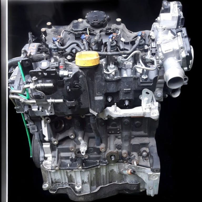 Motor Renault Megane IV II Duster K9K872 1.5 DCI 46TKm Diesel Engine Unkomplett