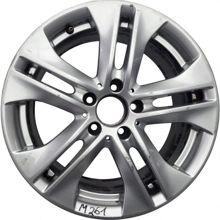 1x Alufelge 17 Zoll 8.0" 5x112 48ET Glanz Silber A2124010902 Mercedes-Benz W212 FEL8714692228dn