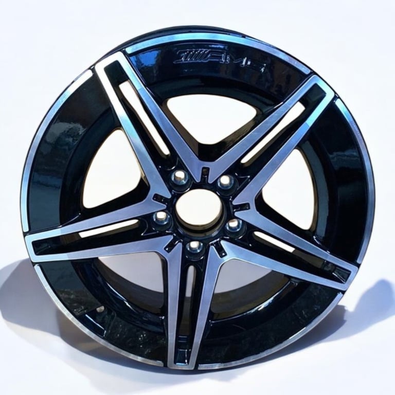 1x Alufelge 18 Zoll 7.5" 5x112 53 5ET A2434011700 Mercedes-Benz Eqa Amg
