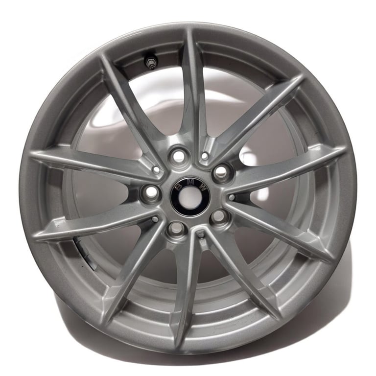 4x Alufelge 16 Zoll 6.5" 5x112 22ET Glanz Silber 6876921 BMW Rim Wheel FEL6502234305nc