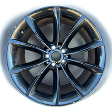 Load image into Gallery viewer, 1x Alufelge 19 Zoll 9.5" 5x108 27ET Glanz Schwarz EX53-1007-DA Jaguar F-Type FEL3123560891or