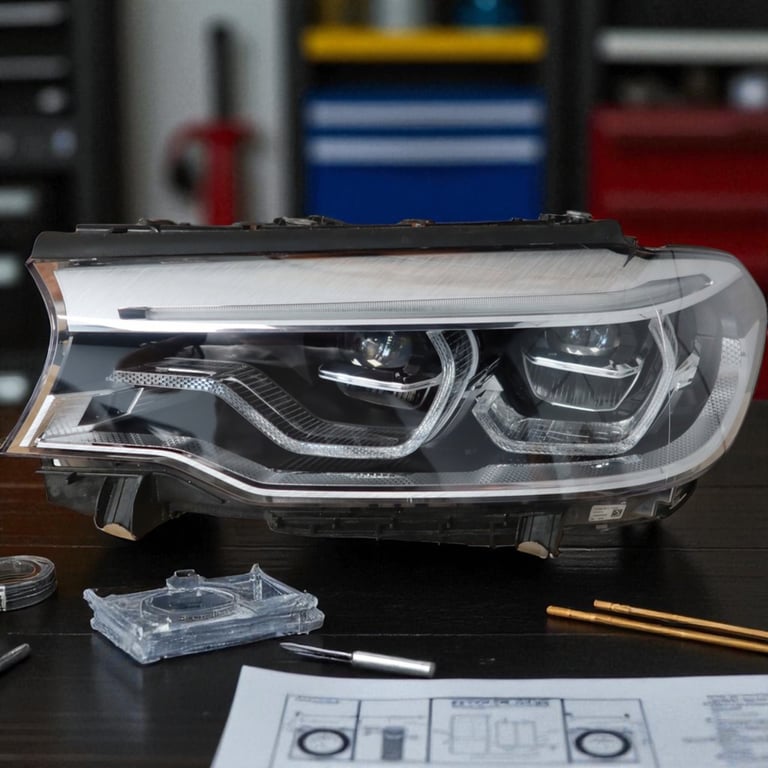 Frontscheinwerfer BMW 5 G31 G30 8499121-03 LED Links Scheinwerfer Headlight SCH2895009504gx