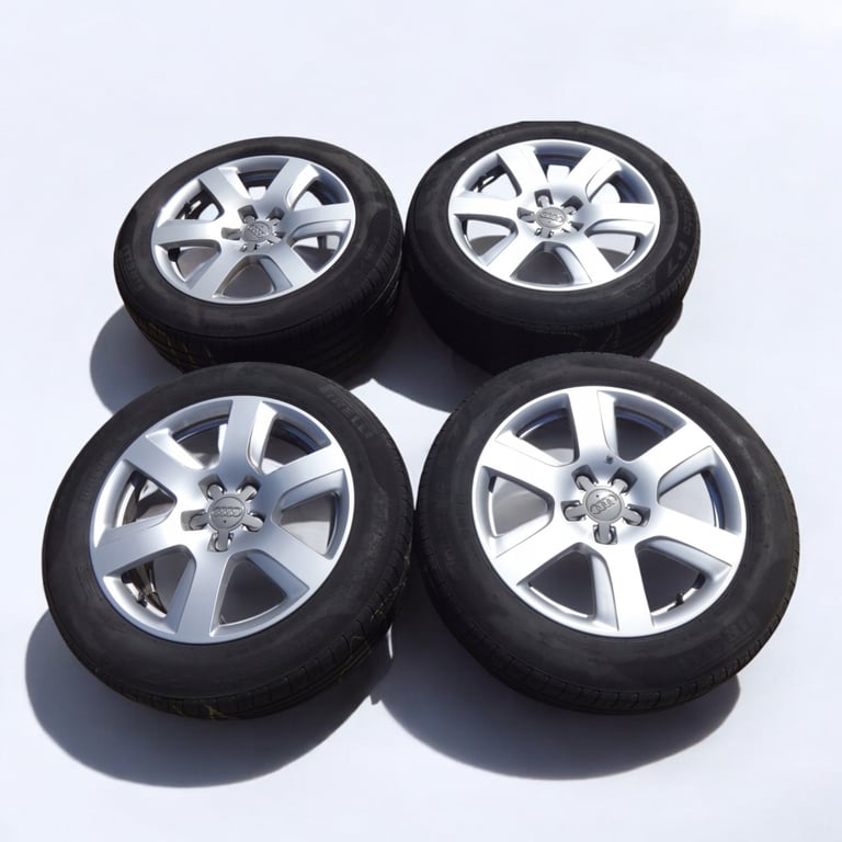 4x Alufelge 17 Zoll 8.0" 5x112 4G0601025BK Audi C8 Rim Wheel FEL5498382072no