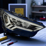 Frontscheinwerfer Audi Q3 83A941034 Full LED Rechts Scheinwerfer Headlight