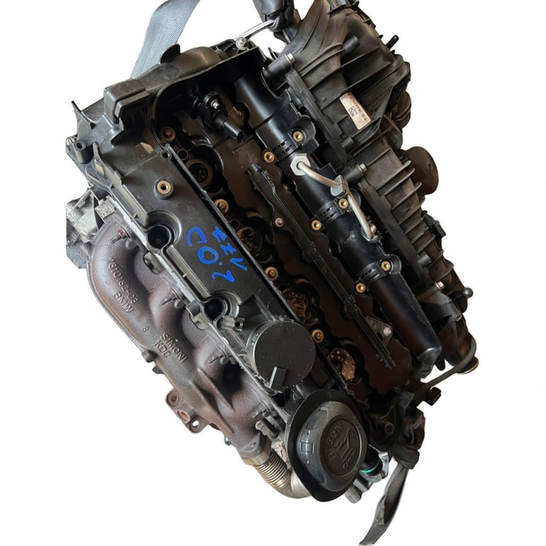 Motor BMW E91 N47D20A 2.0 177PS 2010 Diesel Engine Komplett