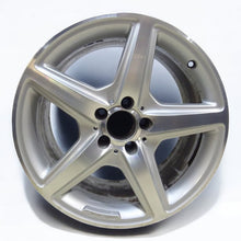 Load image into Gallery viewer, 1x Alufelge 18 Zoll 9.5&quot; 5x112 48ET Glanz Silber A2184011502 Mercedes-Benz Cls