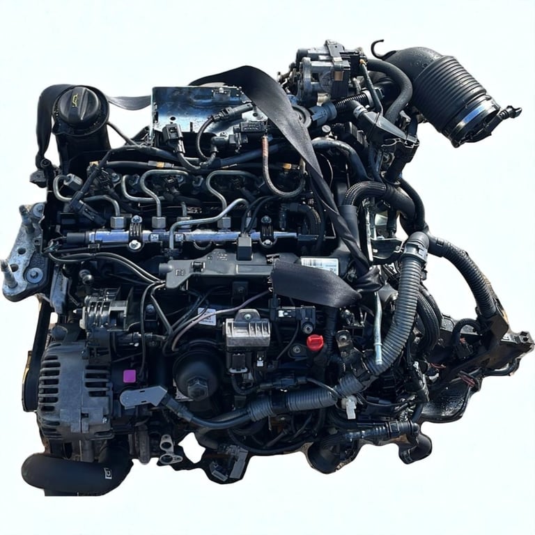 Motor BMW Mini Toyota N47C16A 1.6 2010 Diesel Engine Komplett