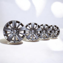 Laden Sie das Bild in den Galerie-Viewer, 4x Alufelge 16 Zoll 6.5" 5x112 33ET Glanz Grau VW Sharan Rim Wheel FEL1255411742fl