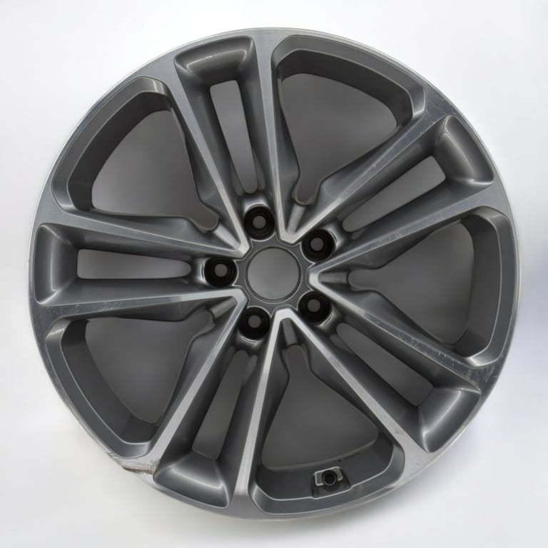 1x Alufelge 19 Zoll 7.5" 5x114.3 49 5ET Glanz Grau 52910-2W410 Hyundai Mg FEL7836127467ek