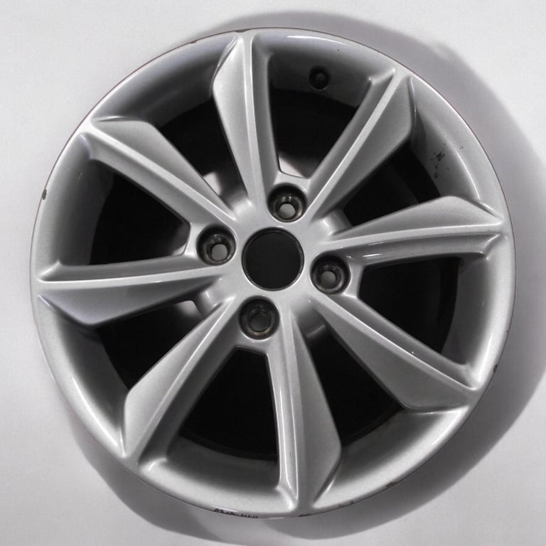 1x Alufelge 16 Zoll 6.5" 4x108 47 5ET Glanz Silber H1BJ-1007-G1A Ford Fiesta