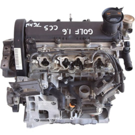 Motor VW Golf V II CCSA 1.6 102PS 75kW 2008 Benzin Engine Unkomplett