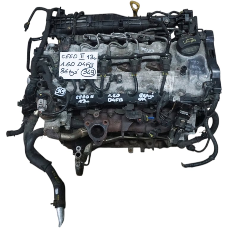 Motor Kia Ceed D4FB 1.6 CRDI 86TKm 2013 Diesel Engine Unkomplett MOT6273727783ys