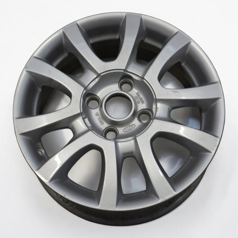 1x Alufelge 15 Zoll 6.0" 4x108 50ET Glanz XS4J-JA Ford Rim Wheel