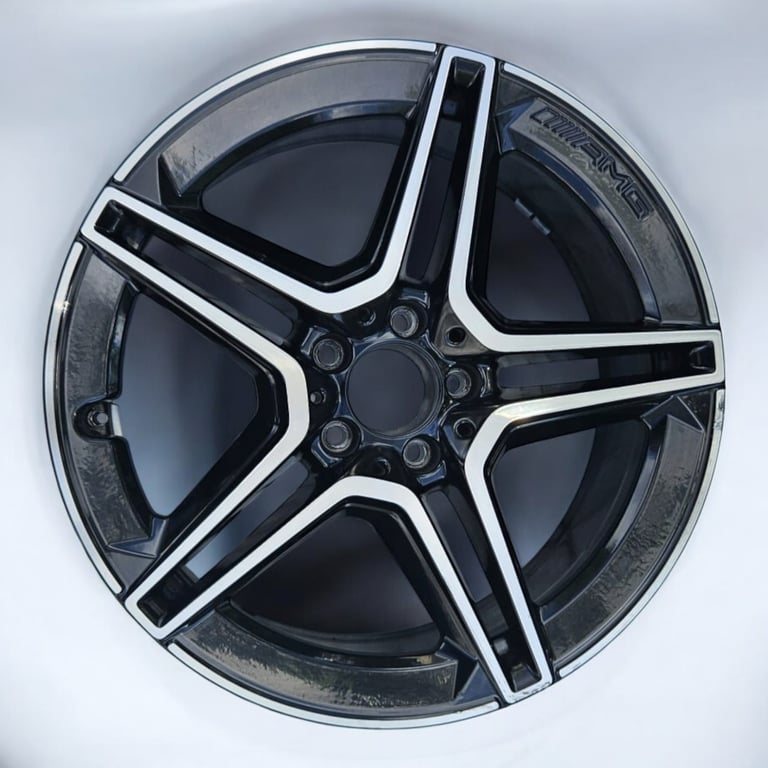 1x Alufelge 19 Zoll 8.0" 5x112 39ET A2534015300 Mercedes-Benz Glc Amg Rim Wheel FEL7064503687ib