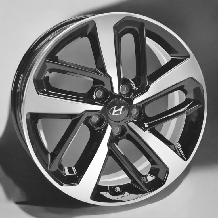 4x Alufelge 18 Zoll 7.5" 5x114.3 52ET Glanz Graphit 52910-J9300 Hyundai Kona Mg FEL3100747239yx