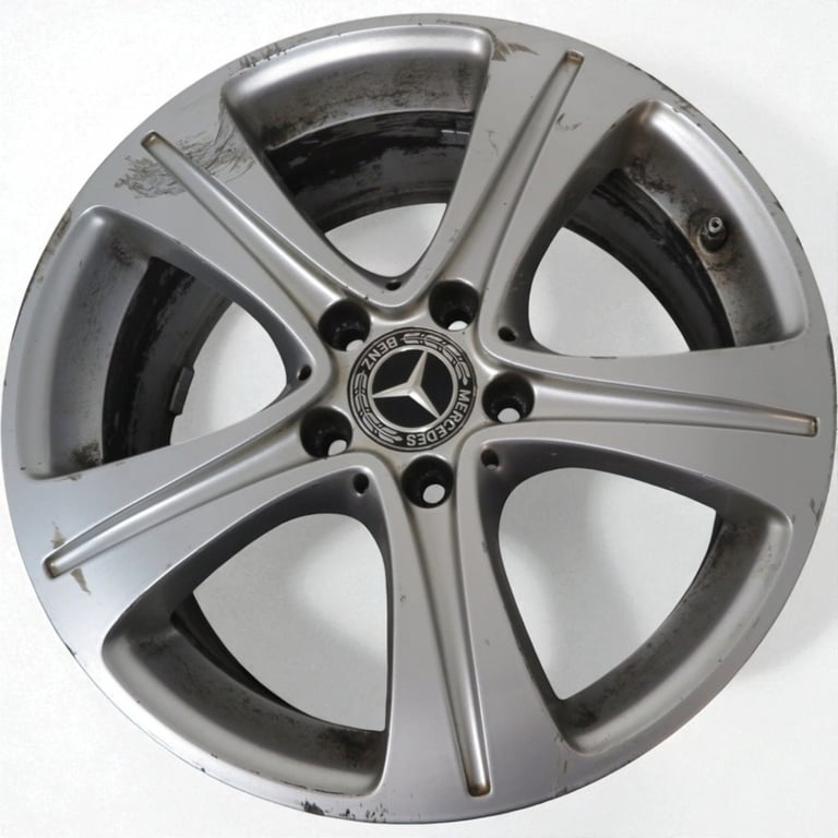 1x Alufelge 17 Zoll 7.5" 5x112 40ET A2134011200 Mercedes-Benz W213 Rim Wheel