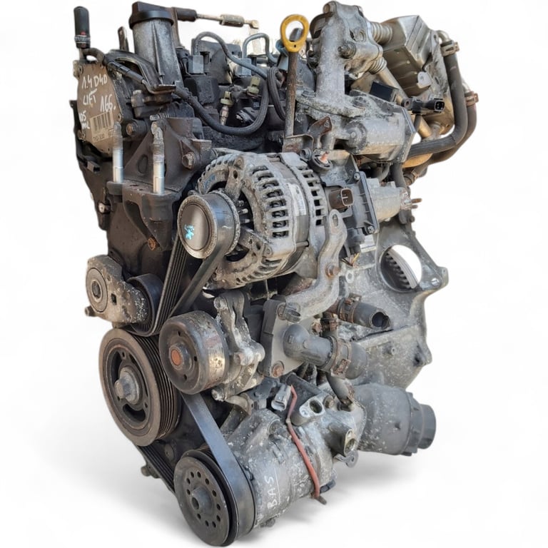 Motor Toyota Auris Yaris D4D 1.4 170TKm 2012 Diesel Engine Unkomplett MOT3694934147ox
