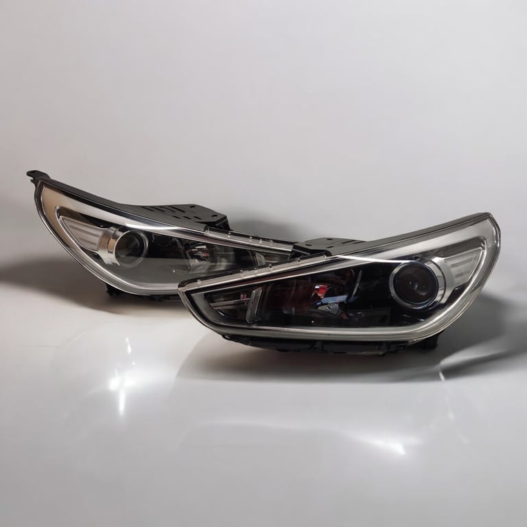 Frontscheinwerfer Hyundai I30 III 92102G4000 Ein Satz Scheinwerfer Headlight