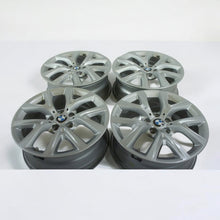 Laden Sie das Bild in den Galerie-Viewer, 4x Alufelge 17 Zoll 6.5" 5x112 39ET Glanz Silber 6856076 BMW Rim Wheel FEL5745085621bx