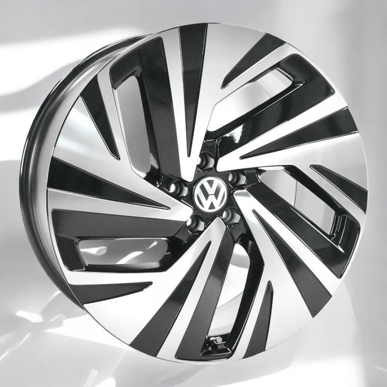 4x Alufelge 21 Zoll 9.0" 5x112 42ET Glanz Schwarz 11A601025K VW Id.4 Rim Wheel FEL2844342466fz