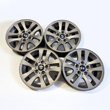 Load image into Gallery viewer, 4x Alufelge 16 Zoll 7.0" 5x120 34ET Glanz Silber 6775595 BMW E91 E90 Rim Wheel FEL1047190724wc