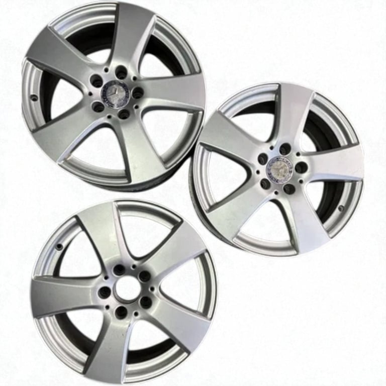 1x Alufelge 17 Zoll 7.0" 5x112 48 5ET A2054015500 Mercedes-Benz W205 A205