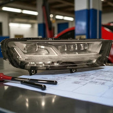 Laden Sie das Bild in den Galerie-Viewer, Frontscheinwerfer Audi Q7 4M0941036 Full LED Rechts Scheinwerfer Headlight SCH9360669269va