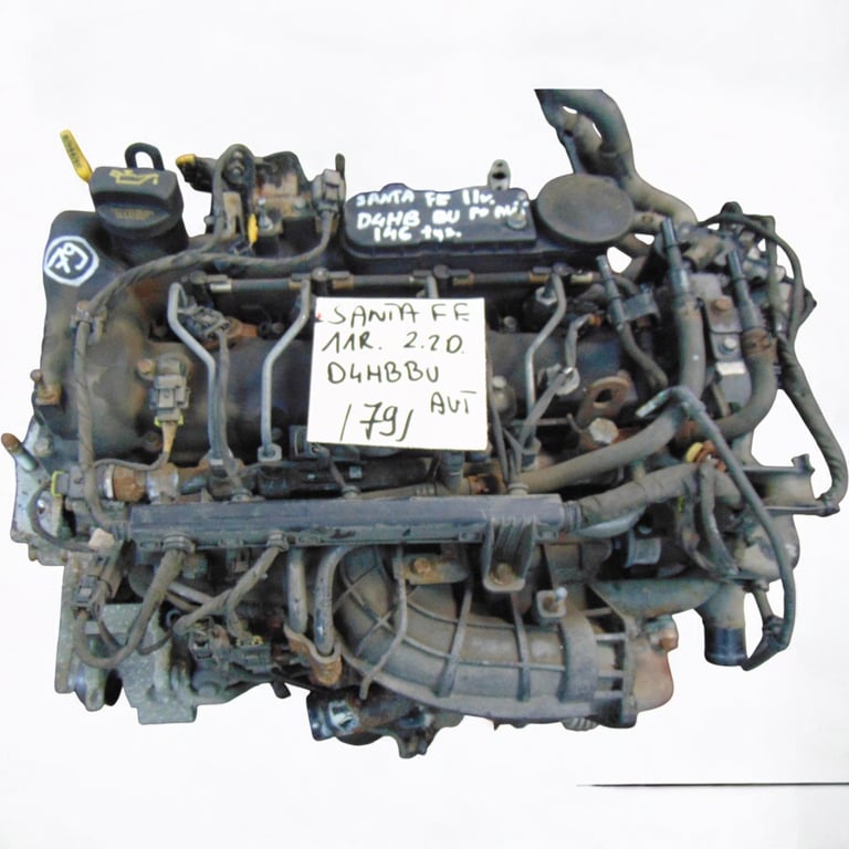 Motor Hyundai Santa I Fe D4HB 2.2 CRDI 234TKm 2011 Diesel Engine Unkomplett