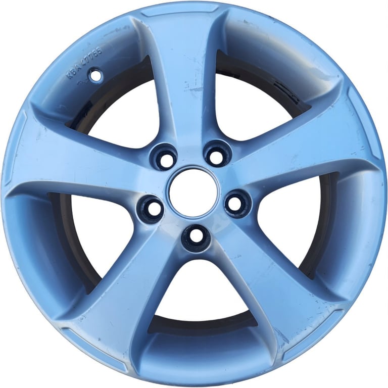 1x Alufelge 15 Zoll 6.0" 5x100 40ET VW Polo 6r Rim Wheel