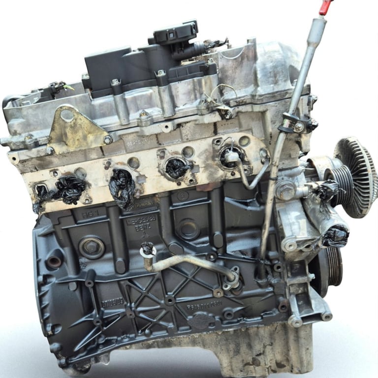 Motor Mercedes-Benz Sprinter Vito W639 646980 2.2 CDI 217TKm Diesel Unkomplett MOT1192408091us