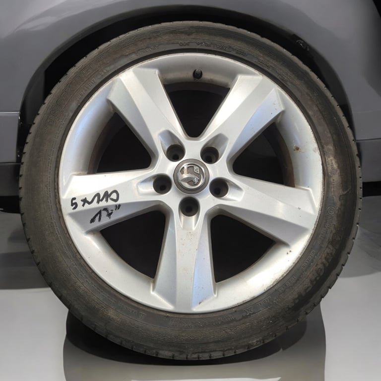 1x Alufelge 17 Zoll " 5x110 13260607 Opel Astra Zafira Meriva Rim Wheel