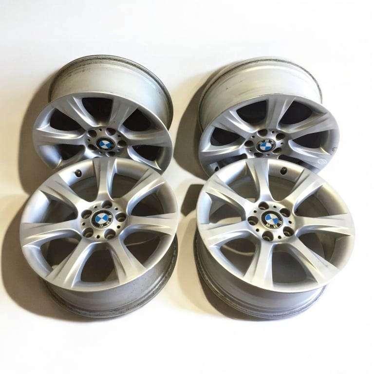 1x Alufelge 18 Zoll 8.0" 5x120 34ET Matt Silber 6796246 BMW F30 Rim Wheel FEL8304963254fm