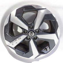 Load image into Gallery viewer, 1x Alufelge 18 Zoll 7.0" 5x114.3 45ET Glanz Graphit Nissan III 1 Qashqai J12 FEL6556021848hx