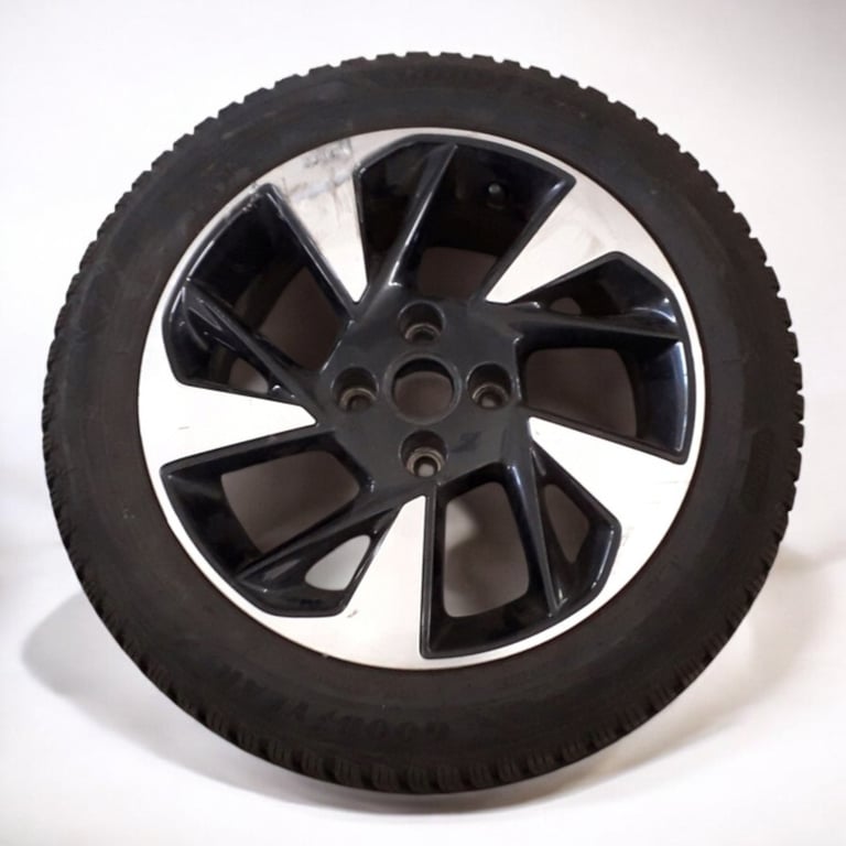 1x Alufelge 16 Zoll 6.5" 4x108 32ET 672044871 9833892580 93484566 Opel Corsa F